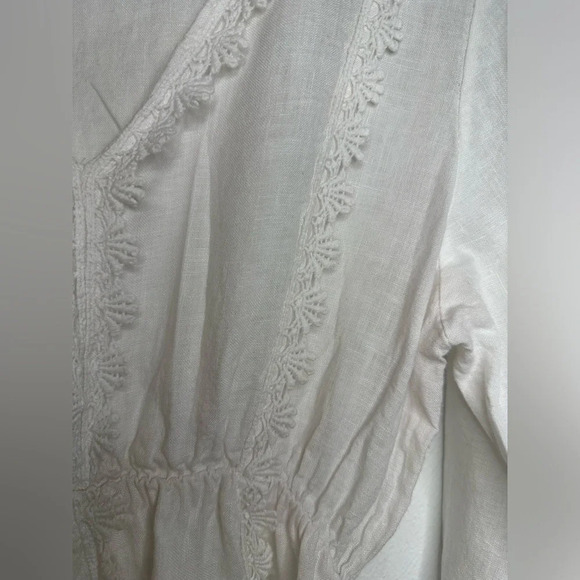 Valentina White Mini Dress - Picture 2 of 12